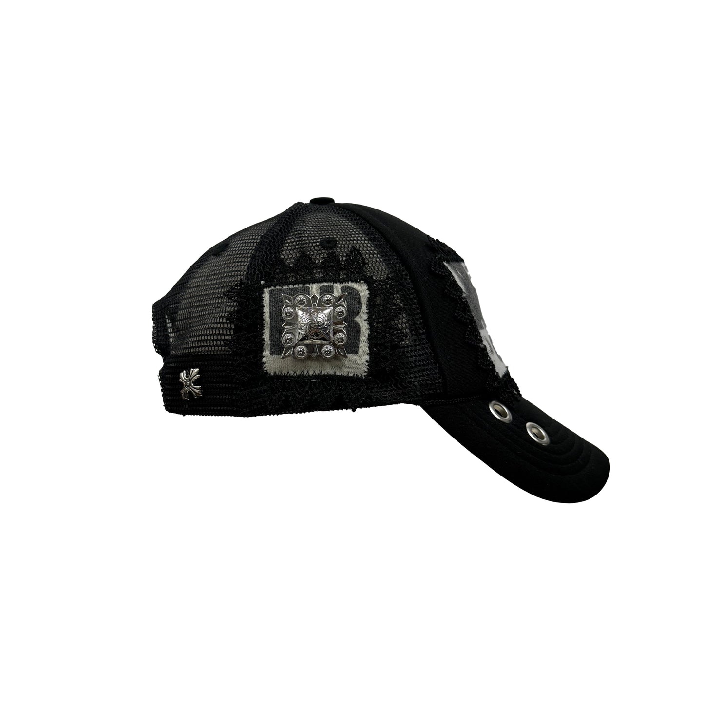 CUSTOM LACE TRUCKER CAP "DEFENDER"