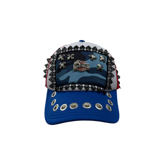 CUSTOM LACE TRUCKER CAP "AMERICAN DREAM"