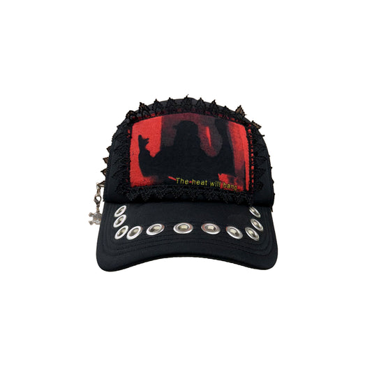CUSTOM LACE TRUCKER CAP "BANG"