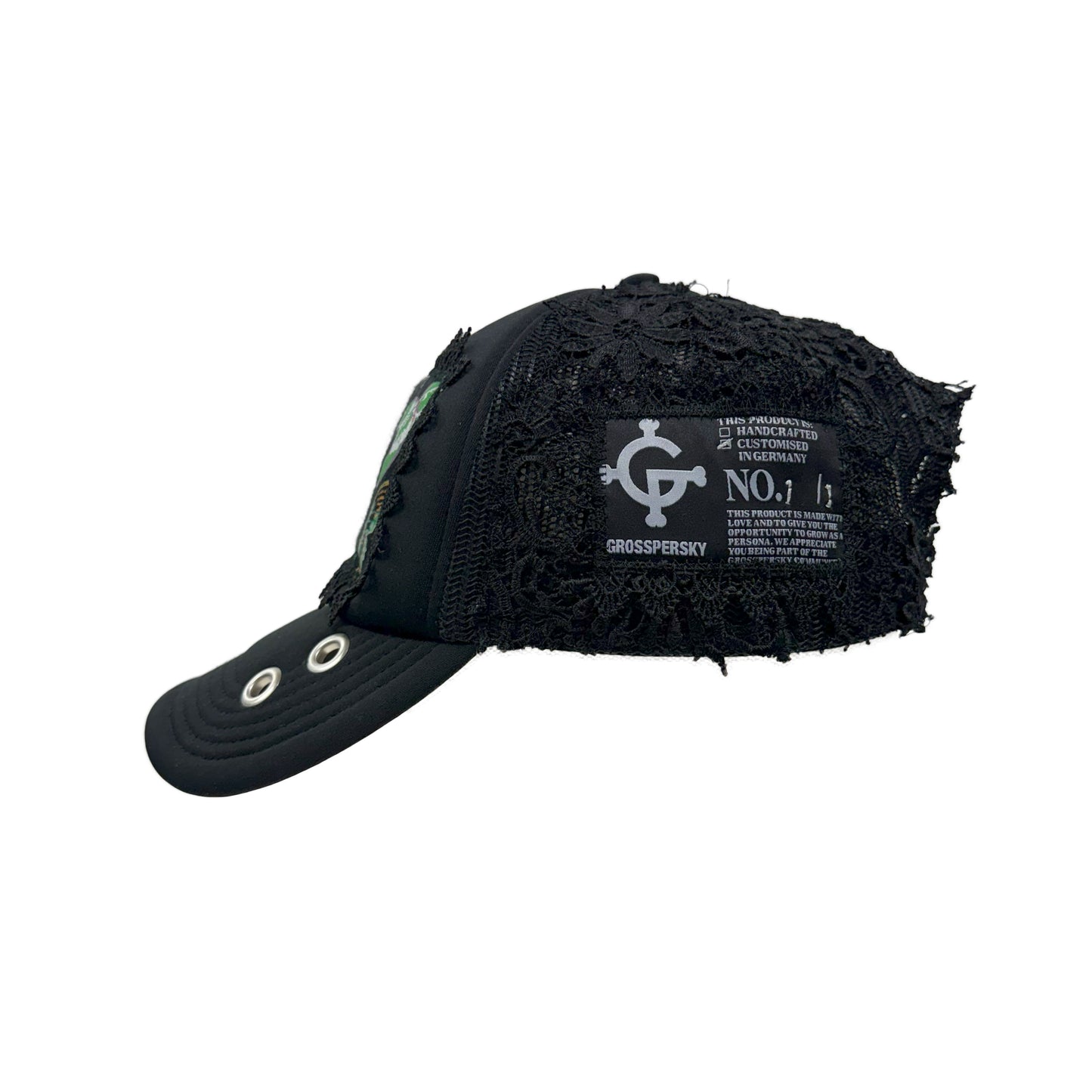 CUSTOM LACE TRUCKER CAP "EVO"