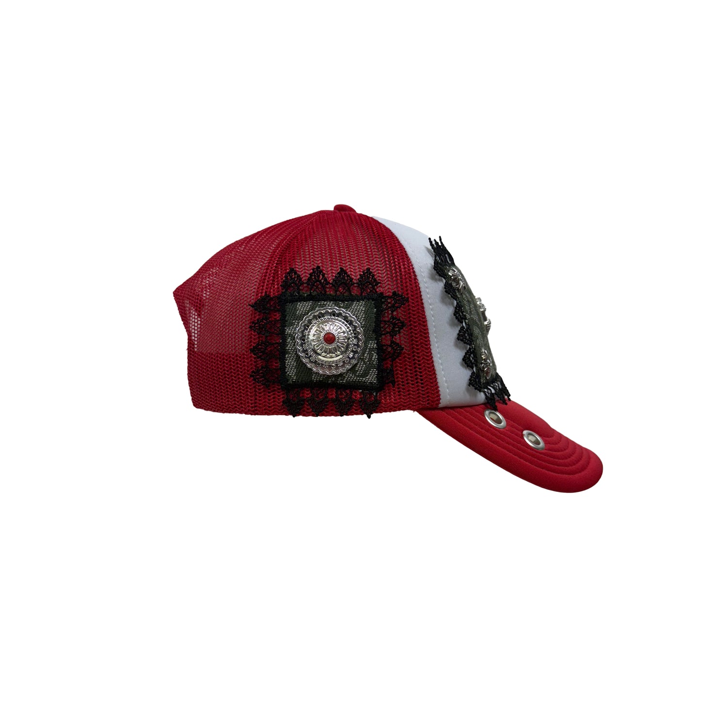 CUSTOM LACE TRUCKER CAP "GRIFFON"